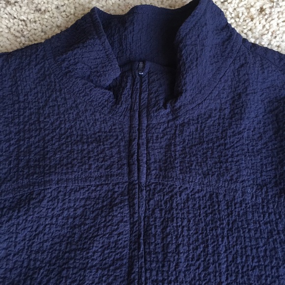 Orvis Full Zip Blue Sweater Size S - Picture 6 of 7